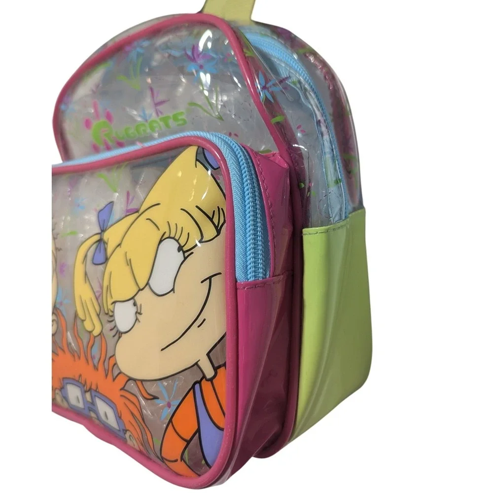 Rugrats Mini Backpack Kids‎ One Size Pink Clear New NWT Vintage 1999 Nickelodeon
